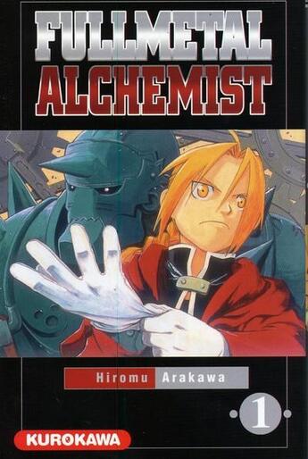 Couverture du livre « Fullmetal alchemist Tome 1 » de Hiromu Arakawa aux éditions Kurokawa