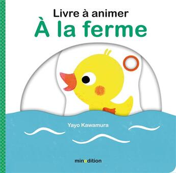 Couverture du livre « A la ferme » de Yayo Kawamura aux éditions Mineditions