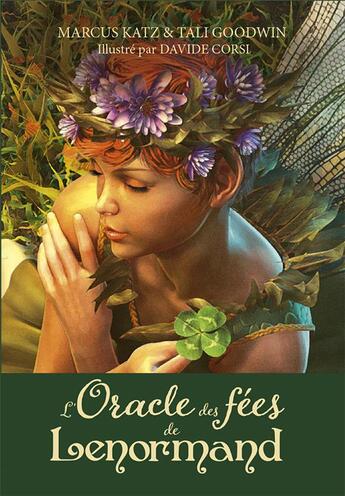 Couverture du livre « L'oracle des fées de Lenormand » de Marcus Catz aux éditions Exergue