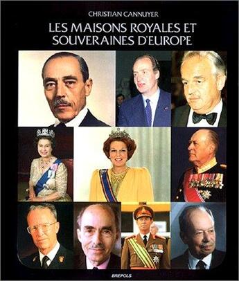 Couverture du livre « Maisons royales et souveraines (les) » de Chauvaud F aux éditions Brepols