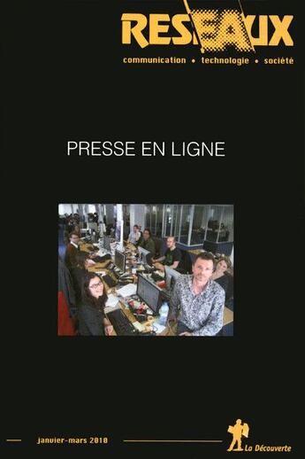 Couverture du livre « Presse en ligne » de  aux éditions La Decouverte