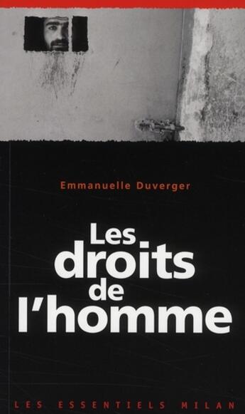 Couverture du livre « Les droits de l'Homme » de Duverger-E aux éditions Milan