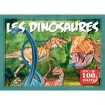 Couverture du livre « 100 dessus dessous/les dinosaures » de  aux éditions Piccolia