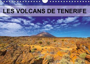 Couverture du livre « Les volcans de tenerife calendrier mural 2018 din a4 horizon - volcans plantes et pins parsem » de Bohin J aux éditions Calvendo