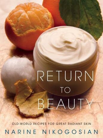 Couverture du livre « Return to Beauty » de Nikogosian Narine aux éditions Atria Books