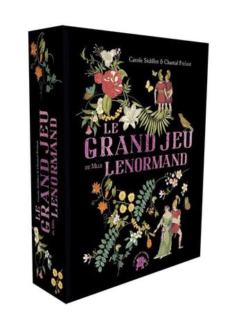 Couverture du livre « Le grand jeu de Mlle Lenormand » de Carole Sedillot et Chantal Frelaut aux éditions Le Lotus Et L'elephant