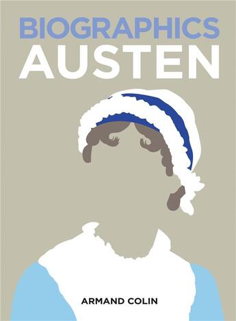 Couverture du livre « Biographics : Austen » de Sophie Collins aux éditions Dunod