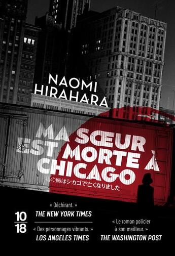 Couverture du livre « Ma soeur est morte à Chicago » de Naomi Hirahara aux éditions 10/18