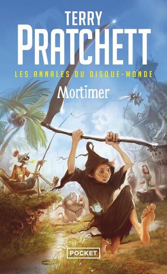 Couverture du livre « Les Annales du Disque-Monde Tome 4 : Mortimer » de Terry Pratchett aux éditions Pocket