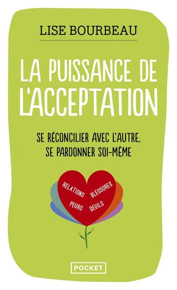 Couverture du livre « La puissance de l'acceptation » de Lise Bourbeau aux éditions Pocket