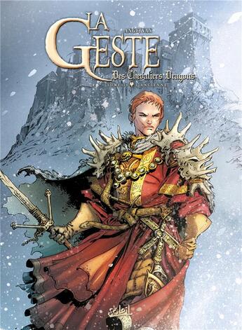 Couverture du livre « La geste des chevaliers dragons Tome 30 : l'ancienne » de Ange et Cara aux éditions Soleil