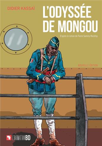 Couverture du livre « L'odyssee de mongou. nouvelle edition - d'apres le roman de pierre sammy mackfoy - edition augmentee » de Kassai Didier aux éditions L'harmattan