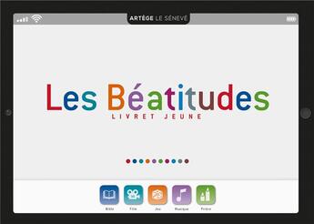 Couverture du livre « Les beatitudes , livret jeune » de  aux éditions Le Seneve