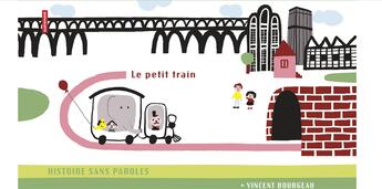 Couverture du livre « Le petit train » de Vincent Bourgeau aux éditions Autrement