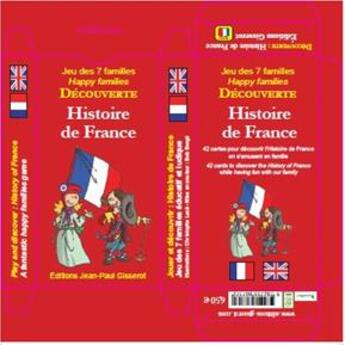 Couverture du livre « 7 familles découverte ; histoire de france » de Christophe Laze aux éditions Gisserot