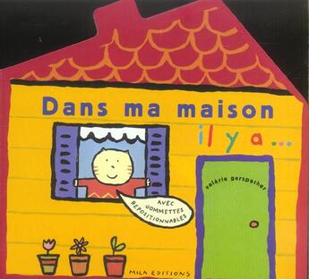 Couverture du livre « Dans ma maison » de  aux éditions Mila