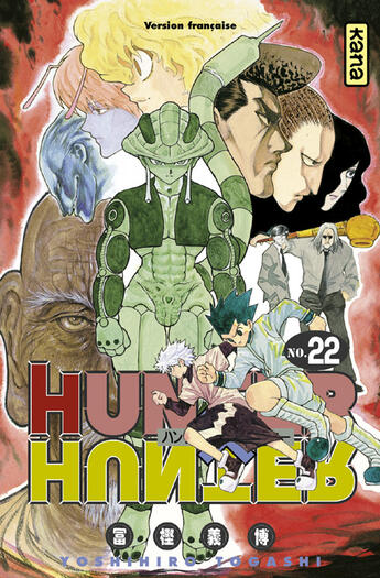 Couverture du livre « Hunter X Hunter Tome 22 » de Yoshihiro Togashi aux éditions Kana