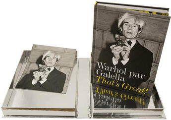 Couverture du livre « Warhol par Galella ; that's great ! » de Ron Galella aux éditions Verlhac