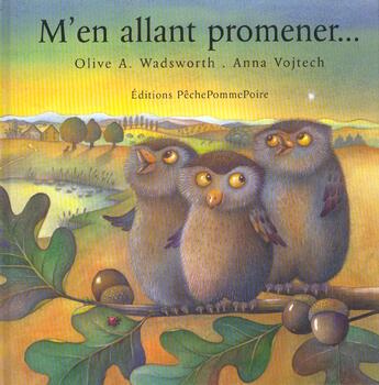 Couverture du livre « M'En Allant Promener » de A Vojtech et Olive A Wadsworth aux éditions Pechepommepoire