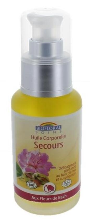 Couverture du livre « Huile corporelle remede de secours - cosmebio - 50ml » de  aux éditions Dg-exodif