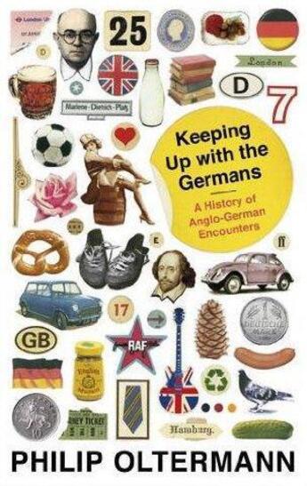 Couverture du livre « Keeping up with the germans » de Philip Oltermann aux éditions Faber Et Faber