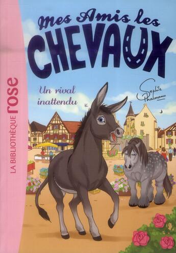 Couverture du livre « Mes amis les chevaux Tome 4 : un rival inattendu » de Sophie Thalmann aux éditions Hachette Jeunesse