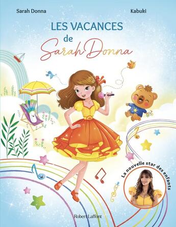 Couverture du livre « Les vacances de Sarah Donna » de Kabuki et Sarah Donna aux éditions Robert Laffont