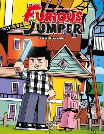 Couverture du livre « Furious jumper Tome 3 : le secret du voisin » de Emmanuel Nhieu et Jean-Christophe Derrien aux éditions Soleil