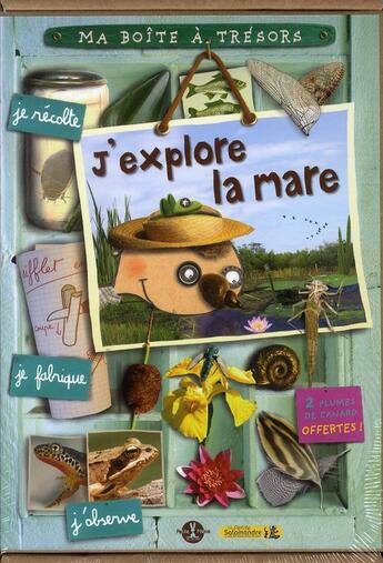 Couverture du livre « J'explore la mare ; coffret » de Christian Voltz et David Melbeck aux éditions Petite Plume De Carotte