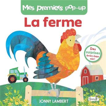 Couverture du livre « Mes premiers pop-up : La ferme » de Jonny Lambert aux éditions Grenouille