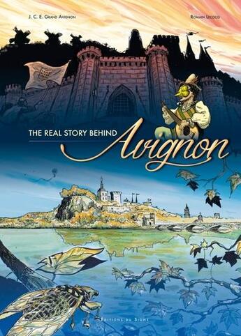 Couverture du livre « Les dessous d'Avignon » de  aux éditions Signe