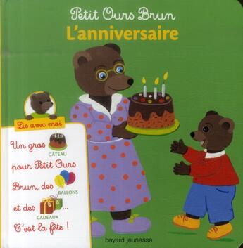 Couverture du livre « L'anniversaire » de Marie Aubinais et Daniele Bour et Anne-Sophie Cayrey et Celine Bour aux éditions Bayard Jeunesse