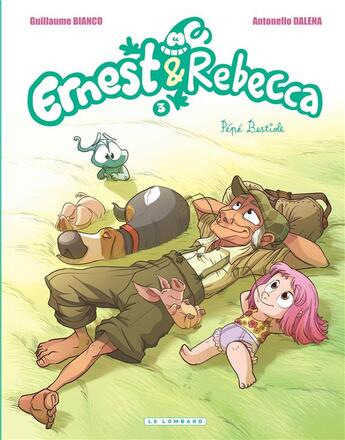 Couverture du livre « Ernest & Rebecca Tome 3 : Pépé Bestiole » de Guillaume Bianco et Antonello Dalena aux éditions Lombard