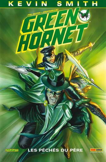 Couverture du livre « Green hornet t.1 ; les péchés du père » de Kevin Smith et Jonathan Lau aux éditions Panini