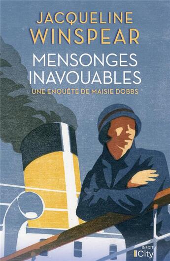 Couverture du livre « Mensonges inavouables » de Jacqueline Winspear aux éditions City