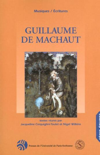 Couverture du livre « Guillaume dce machaut » de  aux éditions Sorbonne Universite Presses