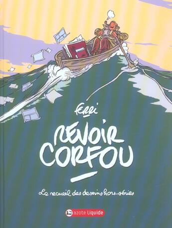 Couverture du livre « Revoir corfou » de Jean-Yves Ferri aux éditions Fluide Glacial