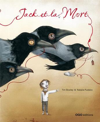 Couverture du livre « Jack et la mort » de Natalie Pudalov et Tim Bowley aux éditions Oqo