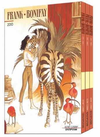 Couverture du livre « Zoo ; coffret Tome 1 à Tome 3 » de  aux éditions Dupuis