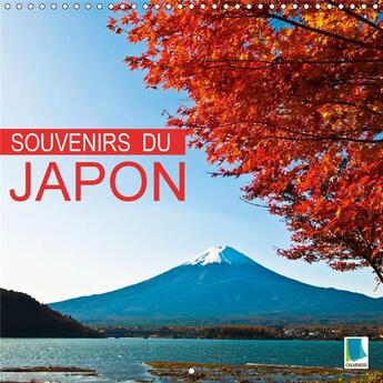 Couverture du livre « Souvenirs du japon calendrier mural 2018 300 300 mm square - japon sanctuaires rizieres et » de Calvendo aux éditions Calvendo