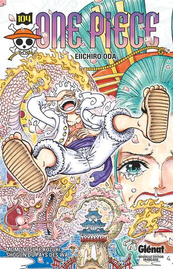 Couverture du livre « One Piece - édition originale Tome 104 : Shogun du pays des Wa » de Eiichiro Oda aux éditions Glenat