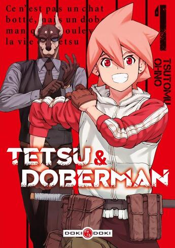 Couverture du livre « Tetsu & Doberman : Tome 1 à Tome 3 » de Tsutomu Ohno aux éditions Bamboo