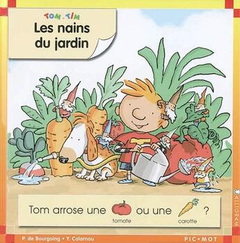 Couverture du livre « Les nains de jardin » de Pascale De Bourgoing aux éditions Calligram