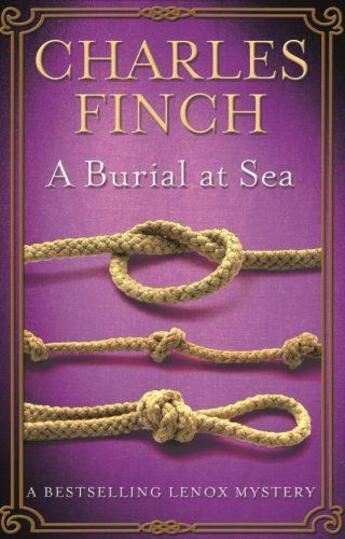Couverture du livre « A Burial at Sea » de Finch Charles aux éditions Little Brown Book Group Digital