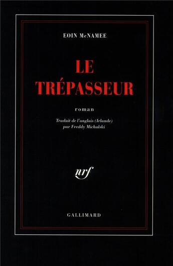 Couverture du livre « Le trépasseur » de Eoin Mcnamee aux éditions Gallimard