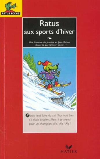 Couverture du livre « Ratus Aux Sports D'Hiver » de Guion et Vogel aux éditions Hatier