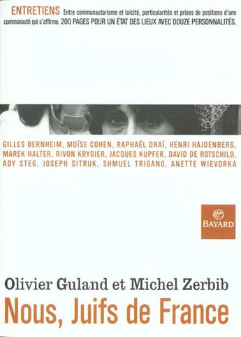 Couverture du livre « Nous, Juifs De France » de Guland O aux éditions Bayard