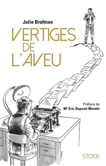 Couverture du livre « Vertiges de l'aveu » de Julie Brafman aux éditions Stock