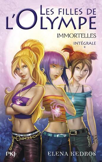 Couverture du livre « Les filles de l'Olympe Tome 1 à Tome 3 ; immortel » de Elena Kedros aux éditions Pocket Jeunesse