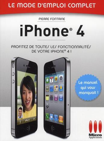 Couverture du livre « IPhone HD » de Pierre Fontaine aux éditions Micro Application